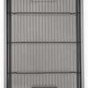 GoodCook 15 x 10.5 Nonstick Carbon Steel Baking Pan & Raised Wire Rack  Pizza Crisper, Crispy Bacon, Multipurpose Cooking Sheet Pan, Cooling Rack, Kitchen Cookware Set, Dishwasher Safe (15x10.5)