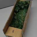 3 Feet Green Christmas Tree with Lights, 8 Modes Timer 50 Warm White Lights Battery Operated Small Artifical Full Christmas Tree for Indoor Home Office Tabletop Xmas Holiday Decorations