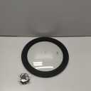 Anaeat Silicone Universal Lid for Pots, Pans and Skillets - Tempered Glass Covered with Heat Resistant Silicone Rim Fits 10", 11" and 12" Diameter Cookware -Easy to Use Replacement Frying Pan Cover