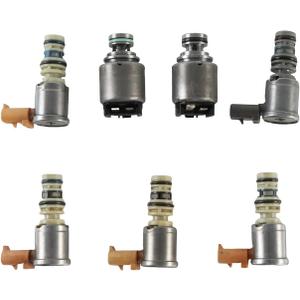 7pcs 8683167 5 Speeds Transmission Shift Solenoid Kit for 1999-2005 Duramax 1000/2000 Allison Replace OE 8683167 D116420A 29533074 29533075 29536833 Refurbished