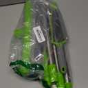 Rubber Broom with Squeegee for Carpet Pet Hair Remover,57 inch Long Handled Fur Remover Rake,Portable Detailing Lint Brush,Pet Removal Fluff Carpet, Hardwood Floor, Tile (Green)