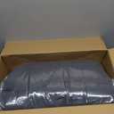 TAIMIT Full Size Comforter Set - 7 Pieces, Bed in a Bag Bedding Sets with All Season Soft Quilted Warm Fluffy Reversible Comforter,Flat Sheet,Fitted Sheet,2 Pillow Shams,2 Pillowcases,Dark Grey