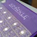 Biomat Infrared Mat | Crystal Mat for Therapy | Infrared Heating Mat | Red Light Therapy for Body | Hot Gemstone Therapy | Promotes for Muscle & Back Pain Relief | Sparkle Mat (Full Size)