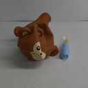 INPANY Bouncy Monkey Hopper Toys, Toddlers Inflatable Animal Hopping Horse, Bouncing Buddies, Ride on Rubber Bouncer, Outdoor Indoor Birthday Gifts Toy for 2 3 4 Yr Boy Girl, Brown