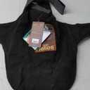 DOGHELIOS 'Altitude-Mountaineer' Wrap-Velcro Protective Waterproof Pet Dog Coat Jacket w/ Blackshark Technology, Large, Black, Grey (Large, Black, Grey)