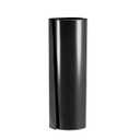 uxcell Battery Wrap, 210mm Flat Width 133mm Dia 1m PVC Heat Shrink Tube Wraps for Big Battery Pack Black