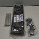 Adjustable Mobile CPU Stand, Ventilated Computer Tower Stand with 4 Caster Wheels Fits Most PC Tower, Under Desk CPU Holder PC Floor Cart Computer Riser for Students and Gamers (Black)