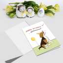 5 x Nchigedy Funny Dog Birthday Card for Him Her, Cute Birthday Card from Dog, Happy Bday to You Cards for Dogs Lovers (#2)