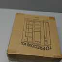 Frebeauty 360 Rotating Jewelry Box,PU Leather Jewelry Organizer with 6 Drawers,Large Jewelry Storage,Clear Window,Golden Handle,Vertical Jewelry Holder for Earrings Necklace,Gift for Women(Black)