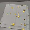 Geometric Dot Pattern Blackout Curtains by Deconovo Pack of 1, 53.5 inch