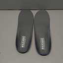 Plantar Fasciitis Feet Insoles Arch Supports Orthotics Inserts Relieve Flat Feet, High Arch (Mens 13-13 1/2) (Gray)