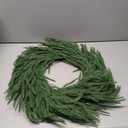 26" Christmas Norfolk Pine Wreath for Front Door, Thanksgiving Door Wreaths, Real Touch Advent Wreath, Large Artificial Green Outdoor Winter Christmas Wreaths Decor for Outdoor Wall Home Holiday