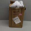 MECOOL 4in1 Small Cat Tree,Scratching Post with Tower Soft Bed, Sisal Carpet Jute Posts with Three Hanging Ball Toys and Massage Brush for Indoor Cats and Kittens (Gray)