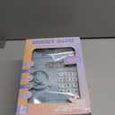 Refasy Piggy Bank Cash Coin Can ATM Bank Electronic Coin Money Bank for Kids Age 3-12, Money Savings Box Mini ATM Coin Bank Toys Gifts for 3 4 5 6 7 8 9 10 11 12 Year Old Boys Girls (Light Blue)