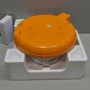 18 Egg Incubator with Automatic Egg Turning and Humidity Control, Incubators for Hatching Eggs, Chicken, Ducks, Goose, Pigeon, Quail, Parrot Incubator for Farm, Lab, Science Classroom, Home (Orange)