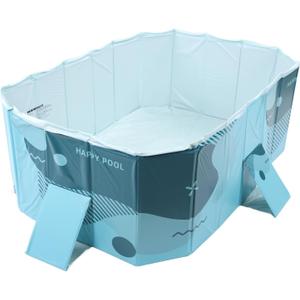 Foldable Generic Kids' Non-Inflatable Outdoors Pool, Hard Plastic Shell, Portable, Kiddie Pool for Outdoor Gardensarsh Isabella