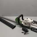 Hedge Trimmer Cordless, 24V Bush Trimmer,Cordless Hedge Trimmer, Handheld Grass Trimmer, Electric Hedge Trimmer with One Battery and Charger Included (Greenwhite)