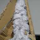 4ft White Christmas Tree - Premium Hinged Artificial Small Christmas Tree, Canadian Fir Full Bodied 4 Feet Tree with 320 Tips, Lightweight and Easy to Assemble Holiday Dcor Tree with Metal Stand