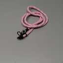 Project-Cb Cell Phone Lanyard 1, Tether Tab 2, Universal Adjustable Phone Strap, Crossbody, Neck Phone Lanyard, Rope Strap (Pink)