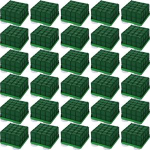Cage Floral Foam for Flowers Square Foam Cage Holder for Fresh Flowers Bowl Table Centerpiece Floral Arrangement 11 x 11 x 9 Cm/ 4.3 x 4.3 x 3.5 Inch(2 Pieces)