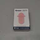 Diggs Groov Crate Training Aid for Puppies and Nervous Dogs – Calming Lick Mat for Crate Training & Separation – Puppy Enrichment Toy with Freezer Shell – BPAFree – (Blush)