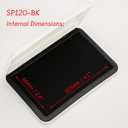 2 x Ink Pads for Stamps | Black Ink Stamp Pad | Rubber Stamps Ink Pad - Premium Quality Felt Pad for Stamps | Stamp Pads | Medium Size