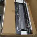 WALI Floor TV Stand with Power Outlet, Tall TV Stand Mount for 32-75 inch TV up to 110 lbs, Swivel and Height Adjustable TV Stands with Wood Base for Bedroom, Living Room(TVDVD-7P), Black (Basic)