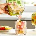 2-in-1 Ice Cube Bottle with Straw - Easy Press Ice Tray Water Bottle, Leak Proof Lid, Vertical Ice Maker for Freezer, Travel, Gym & Home Use (Pink, 800ml)