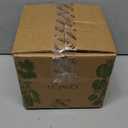 LE TAUCI Ceramic Orchid Pot, 6.5 Inch Orchid Planter with Holes for Repotting, Indoor Flower Plant Pot with Drainage and Saucer, Arctic White