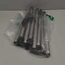 3-15 Ft Christmas Light Hanger Pole with Utility Hook, Extension Pole for Hanging Christmas Lights String Lights Birdfeeder, Christmas Light Pole Hanger Tool Tree, Light Hanging Kit without Ladder