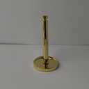 Ivilon Paper Towel Holder Stand - Steady and Easy Tear - Fits All Paper Towel Rolls - Gold Polished