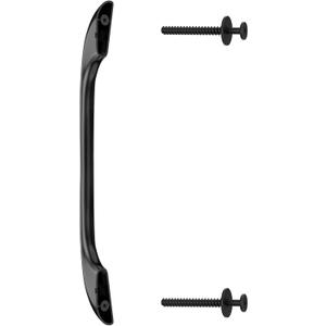 LXun Upgraded 5304458312 Oven Door Handle Replacement Compatible with Electrolux Kenmore Frigidaire Electric Range Oven Stove 1198679 316443600 AP3965016 with 2pc 316433300 Screws (Black)