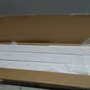 Art3d Pre-Cut Board and Batten Wainscoting Panel, Covers 10 ft, White