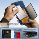 Oneagle Wallet for Samsung Galaxy S26 Case with Card Holder (4-5 Cards) [RFID Blocking] Full Camera Protection, with Kickstand 15FT Military Grade Shockproof Heavy Duty Phone Case for Galaxy S26, Blue