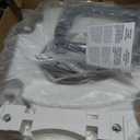 Bemis Rise 4.5" Raised Toilet Seat with Support Handles, Hinges Never Loosen, Fits Round and Elongated