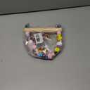 2 Pack Bird Swing, Hanging Colorful Wooden Parrot Perch Stand Toy, Bird Cage Accessories, Suitable for Small to Medium Birds Parrots Parakeets Cockatiels Conure Budgies Love Birds