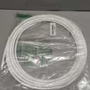 Outwater Plastic T-molding 1/2 Inch White Flexible Polyethylene Center Barb Tee Moulding 25 Foot Coil