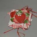 Berry Baby Girl 1st Birthday Decor, Strawberry First Birthday Decorations for Girls with Balloon Arch, Party Backdrop, High Chair Banner, Crown, Photo Banners, Cake Topper