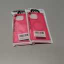 2 x Magnetic for iPhone 16 Pro Max Case, [Compatible with Magsafe] [Translucent Matte] Slim Shockproof Women Men Girls Protective Phone Case for iPhone 16 Pro Max 6.9 inch, Hot Pink