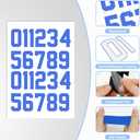 Iron on Numbers,22 Pcs 8 Inch Iron on Numbers for Jersey, Heat Transfer Numbers, Fabric Stickers, Iron on Jersey Numbers, Football Patches Iron on,0-9 Iron on Transfers for Clothing Baseball Basketball