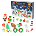 Strictly Briks Compatible with Lego Classic Bricks Advent Calendar for Kids and Toddlers, Countdown to Christmas Building Block Toy, Compatible with All Major Brick Brands, Christmas Theme, 416 Pieces