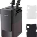 VEVOR 264GPH Canister Filter, 2-Stage External Aquarium Filter with Powerful Pump, Quite Water Circulation Cleaning Machine with Media for Fish Tanks and Aquariums Up to 75 Gallons, for Freshwater