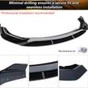 Front Bumper Lip Compatible with 2020–2024 Dodge Charger Widebody