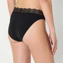 Amazon Essentials Women's Peached Microfiber with Lace Trim High Waisted High Leg Panty, Pack of 6 (XXL)