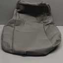 NLQR Driver or Passenger Side Bottom Replacement Seat Cover Microfiber Leather Gray Compatible with Toyota Sequoia Tundra 2000 2001 2002 2003 2004 2005 2006