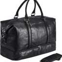 Weekender Overnight Bag Carry On Bag Travel Bag with Shoe Pouch