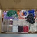 YADUO Tiny 3D Beaded Animal DIY Kit, Easy DIY Beading Embroidery Kit with 4 Cute Designs, Cute Bird & Animal Beading Craft Set, Handmade Bead Art Mosaic Kit for Adults,Beginners (Backyard Birds)