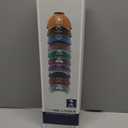 Hat Organizer for Baseball Caps Hold Up to 40 Hats, 2 Pack Hat Rack for Wall, Strong Adhesive Hat Storage Display Holder(White-2 Pack)