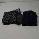 Indian/Pakistani Style Party Wear Embroidered Salwar Kameez Sharara Suit Ready To Wear (Large, Blue)