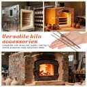 2 x Homoyoyo 4pcs 2462F High Temp Tungsten Wire for Ceramics Kiln Safe Jewelry Firing Tool High for Pottery Tungsten Tools Metal Coil